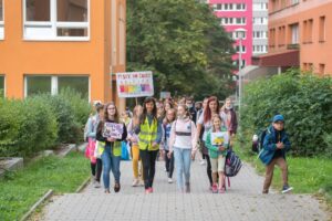Pěšky do školy 2021 v Ostravě