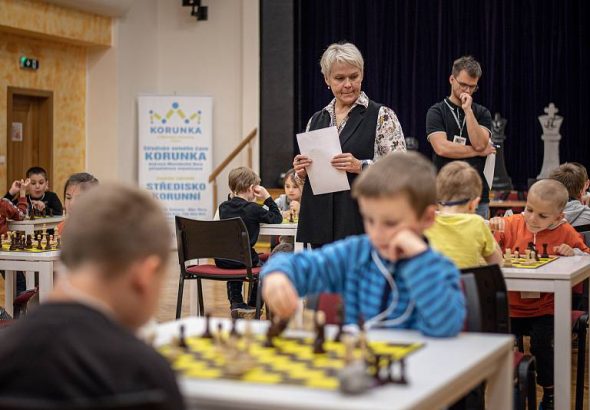 Zobrazit: Informace o turnaji pro děti z ostravských mateřských škol „O šachovou Korunku“ na webu celostátního projektu Šachy do škol