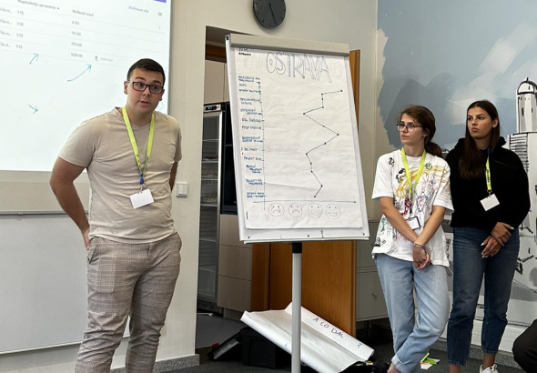 Zobrazit: Závěrečné setkání ostravského týmu v rámci projektu EGL, který usiluje o propojení mládeže se samosprávou