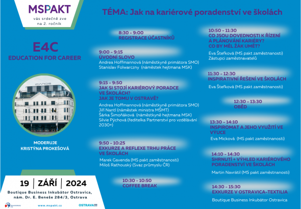 Zobrazit: Pozvání na 2. ročník konference EDUCATION 4 CAREER II.