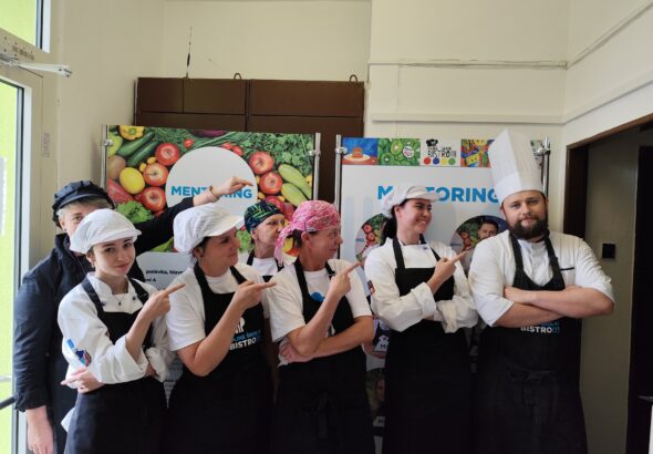 Zobrazit: Fajne školní bistro – mentoring Petra Bláhy ve školní jídelně Základní školy a mateřské školy Ostrava-Výškovice, Šeříkova 33, p. o. – odlouč. pracoviště MŠ Předškolní 1