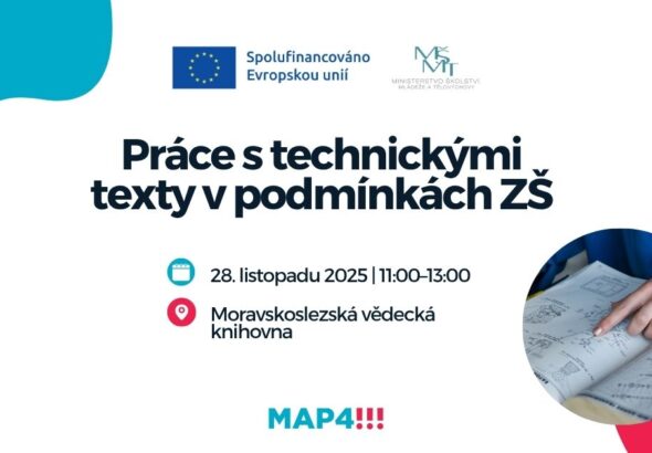 Zobrazit: Pozvánka na seminář: Práce s technickými texty v podmínkách ZŠ