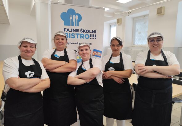 Zobrazit: Fajne školní bistro-mentoring Michala Adama ve školní jídelně Základní školy Ostrava-Radvanice, Vrchlického 5, p. o.