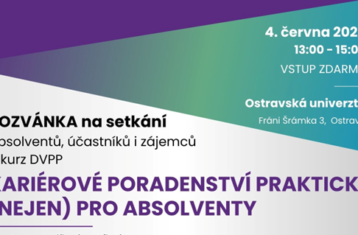 Zobrazit: Kariérové poradenství prakticky (nejen) pro absolventy DVPP