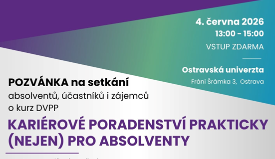 Zobrazit: Kariérové poradenství prakticky (nejen) pro absolventy DVPP