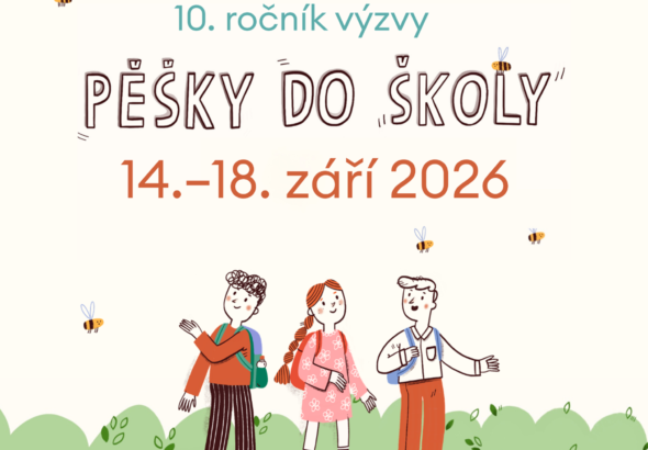 Zobrazit: Zapojte se do zářijové výzvy Pěšky do školy