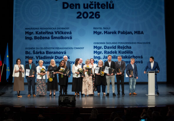 Zobrazit: Slavnostní ceremoniál k ocenění významných osobností Ostravy poprvé včetně pracovníků v oblasti školství u příležitosti Dne učitelů