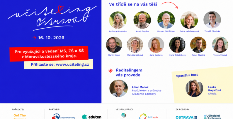 Zobrazit: Učiteling 2026 opět propojí učitele a přinese inspiraci