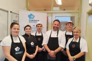 Mentoring Davida Valíčka ve školní jídelně Mateřské školy Ostrava-Poruba, Čs. exilu 670, p. o.