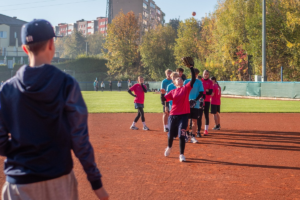 Ostravské sportovní hry rozšířila novinka: Žáci objevovali svět baseballu a softballu